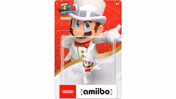NINTENDO AMIIBO - ODYSSEY SERIES - MARIO WEDDING OUTFIT