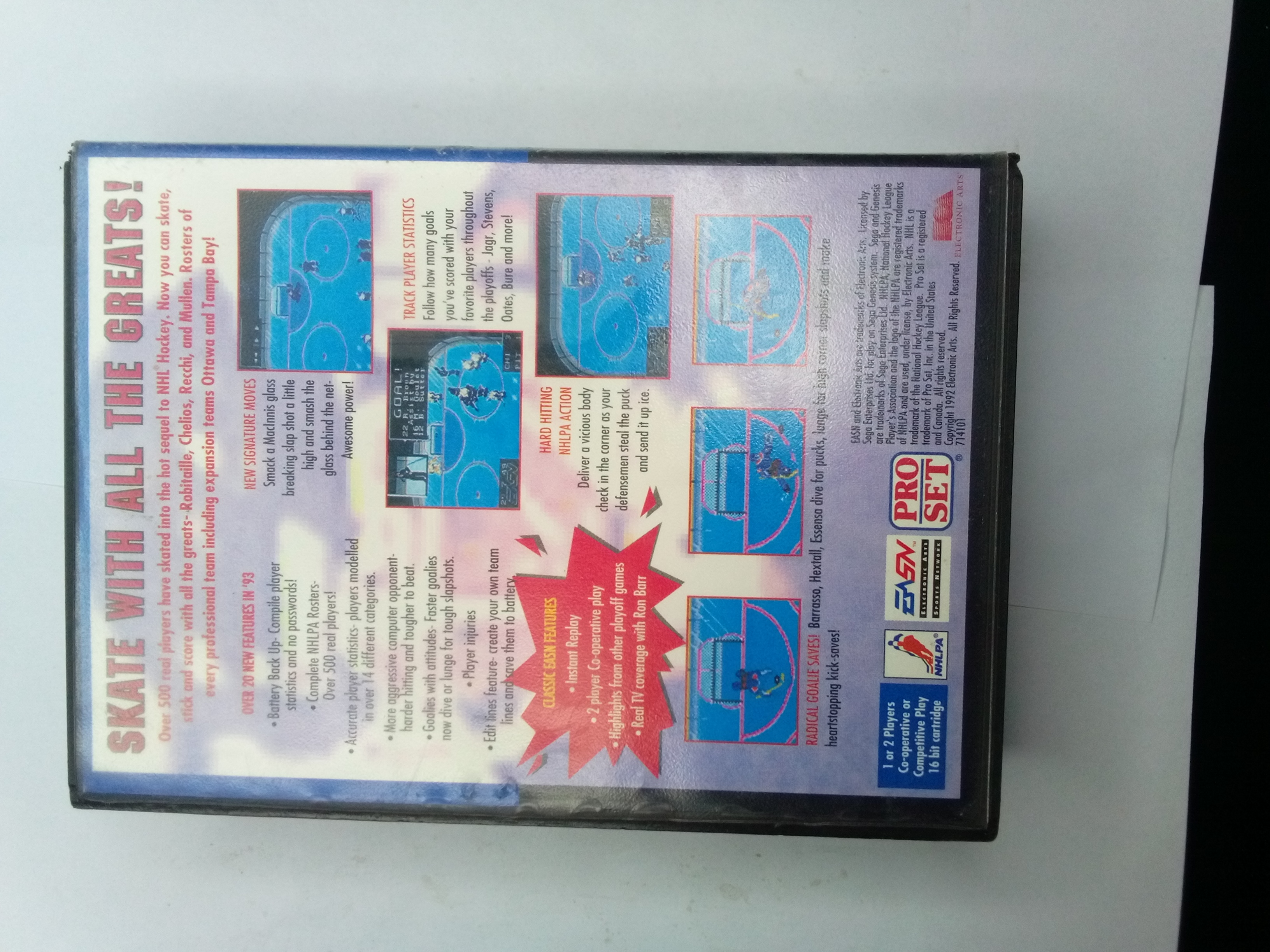 SEGA - NHLPA HOCKEY 93 - CIB -02