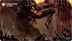 ULTRA PRO - PLAYMAT STITCHED - MTG COMMANDER SERIES - RAKDOS