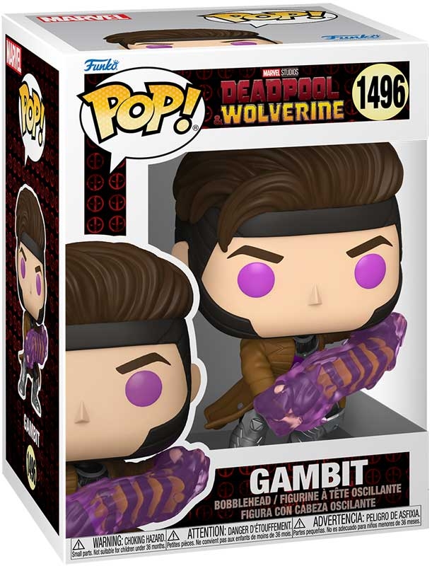 POP - MOVIES - DEADPOOL WOLVERINE - GAMBIT - 1496