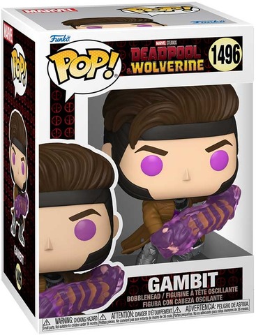 POP - MOVIES - DEADPOOL WOLVERINE - GAMBIT - 1496