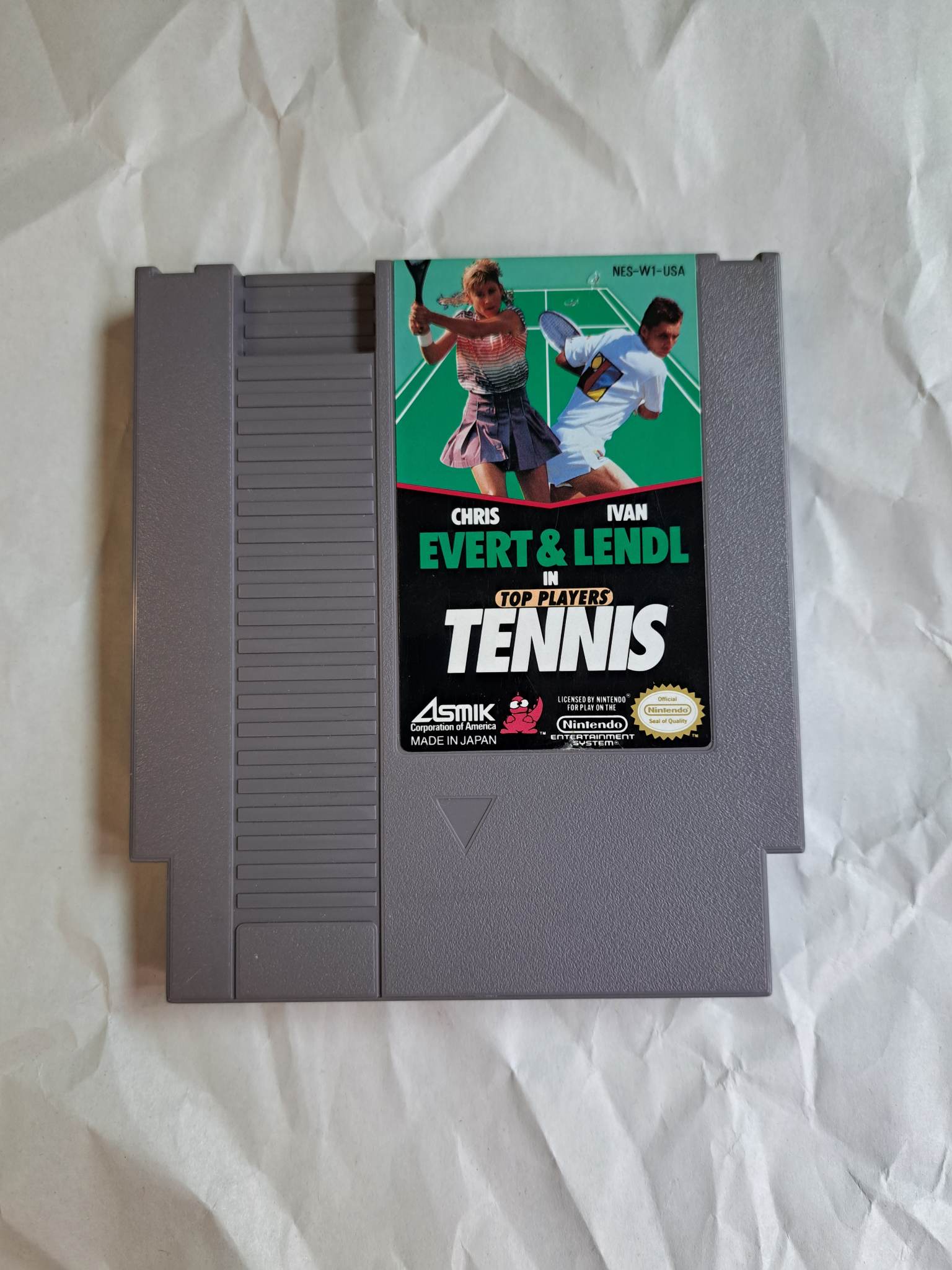 NINTENDO - TOP PLAYERS TENNIS - CARTRIDGE ONLY (01)