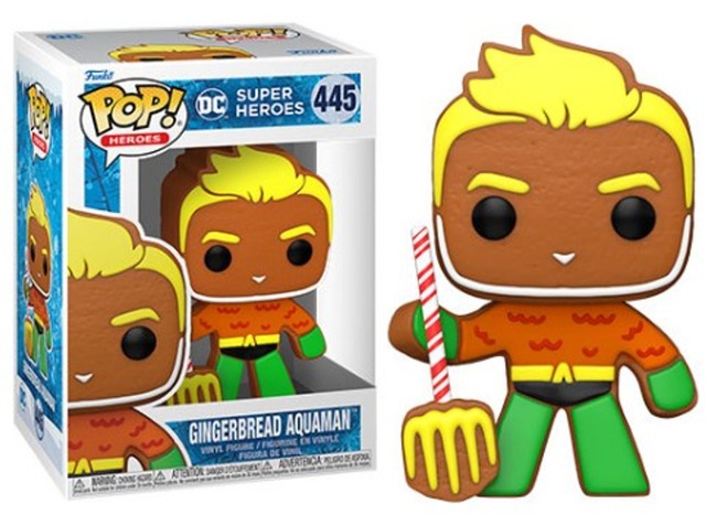 POP - DC - GINGERBREAD AQUAMAN - 445