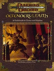 DND 3.5 - DUNGEONS AND DRAGONS - DEFENDER OF THE FAITH
