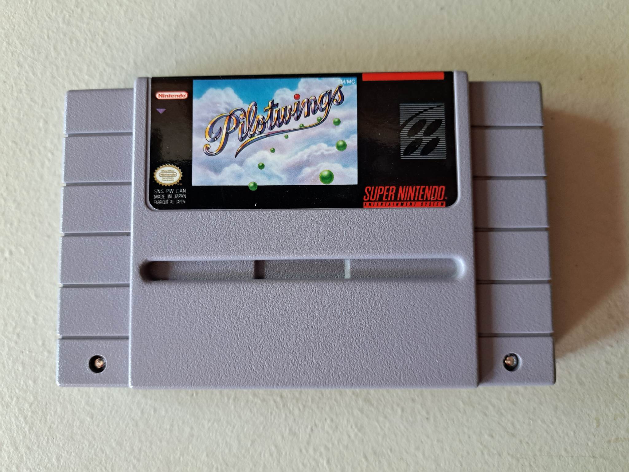 SUPER NINTENDO - PILOTWINGS - COMPLETE IN BOX (01)