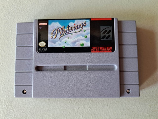 SUPER NINTENDO - PILOTWINGS - COMPLETE IN BOX (01)