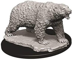 Pathfinder Battles Unpainted Minis - Polar Bear