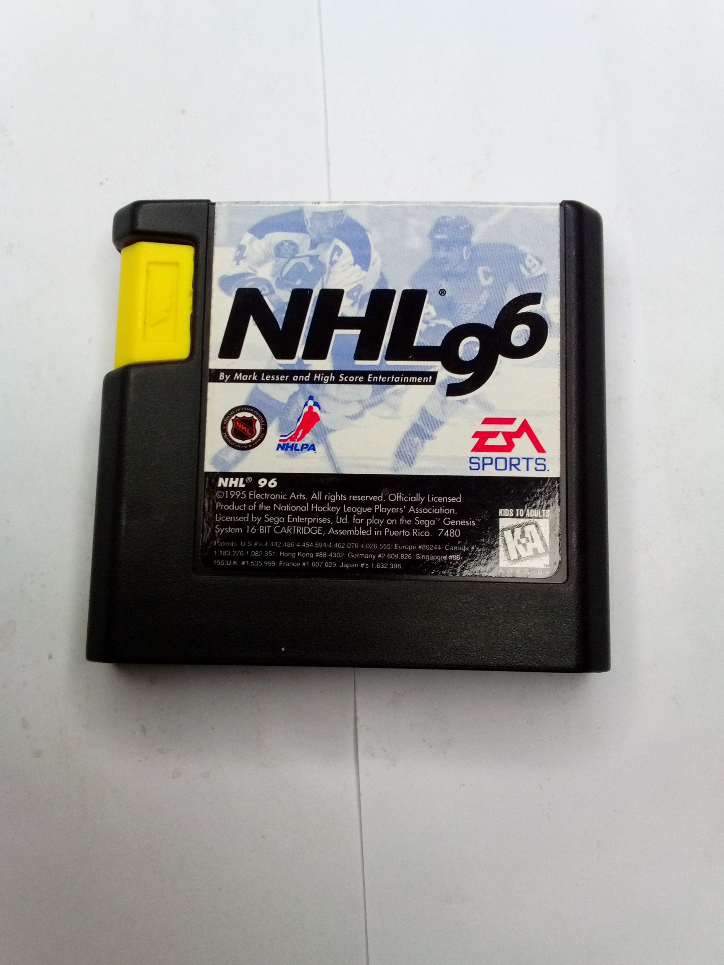 SEGA - NHL 96 - CARTRIDGE AND BOX ONLY - 01
