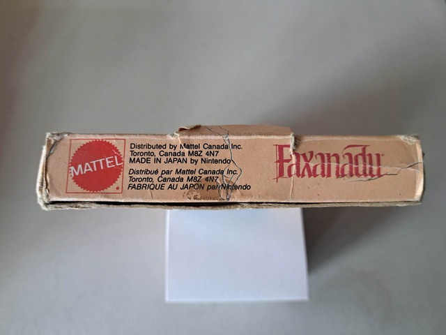 NINTENDO - FAXANADU - CARTRIDGE WITH BOX (02)