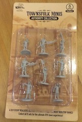 MONSTER MINI FIGURE SET UNPAINTED AUTHORITY 8pk