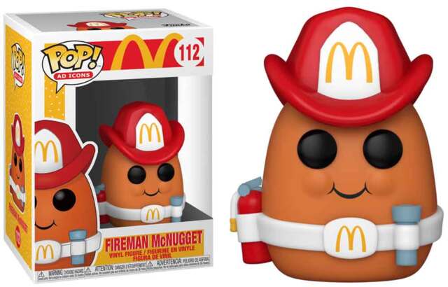 POP AD ICONS-MCDONALDSS-FIREMAN MCNUGGET-112