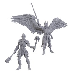 DND UNPAINTED MINIS SPECIAL EDITION BALDUR'S GATE 3 - DAME AYLIN & MINTHARA