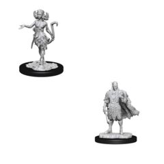 D&D NOLZUR'S MARVELOUS UNPAINTED MINIATURES - AUTUMN ELADRIN & SUMMER ELADRIN