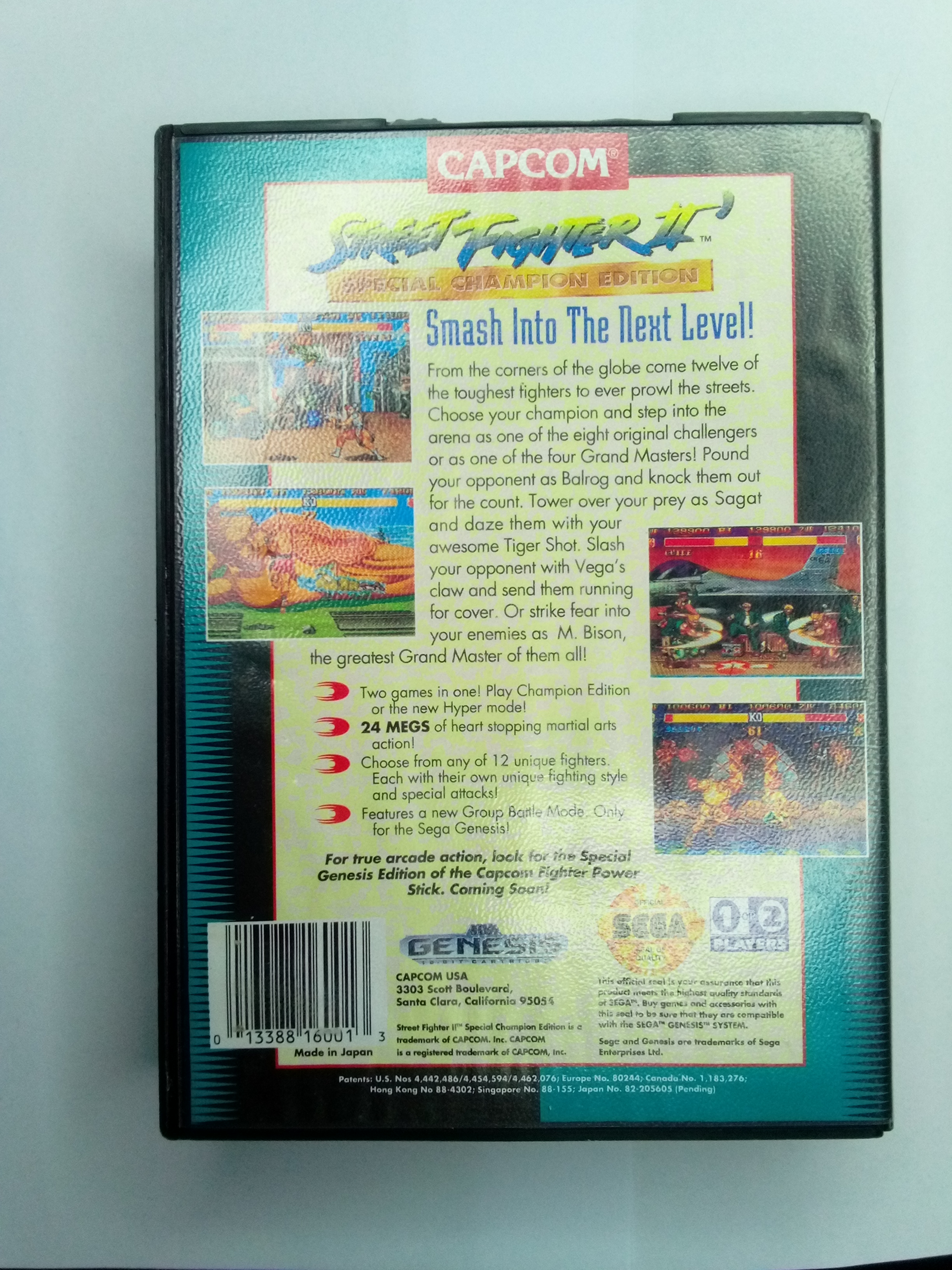 SEGA - STREET FIGHTER 2 - CIB - 01