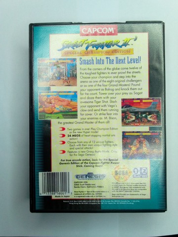 SEGA - STREET FIGHTER 2 - CIB - 01