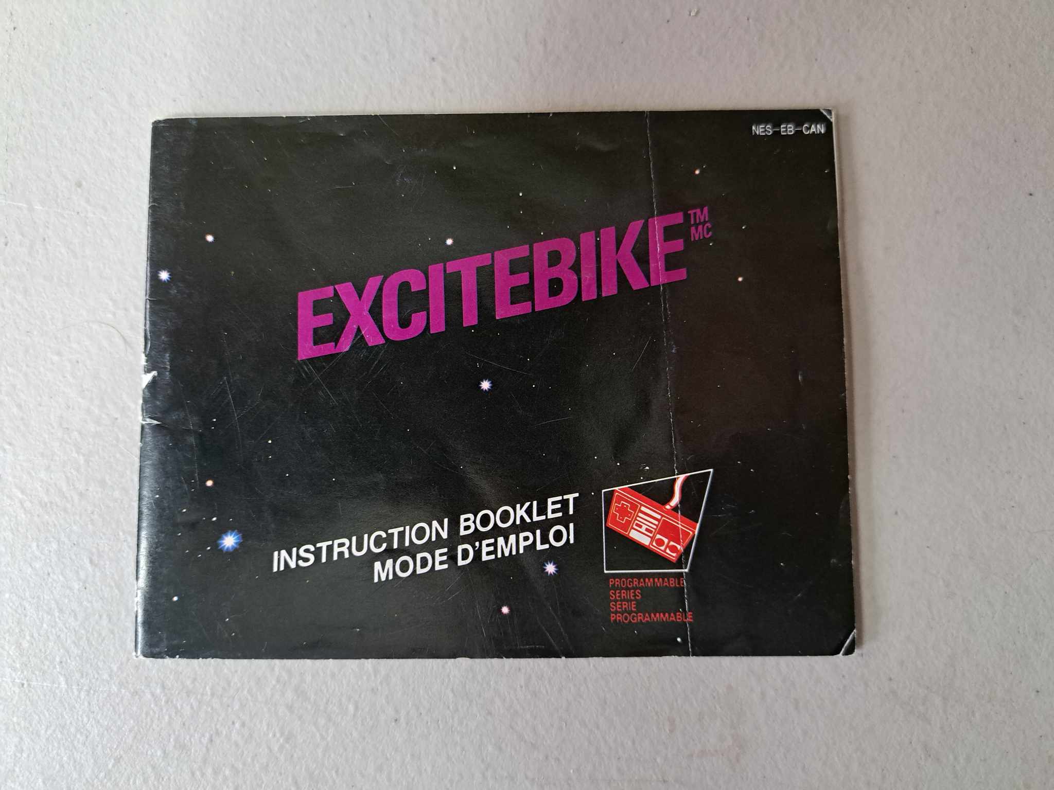 NINTENDO - EXCITEBIKE - COMPLETE IN BOX (01)
