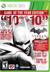 BATMAN - ARKHAM CITY - GAME OF THE YEAR