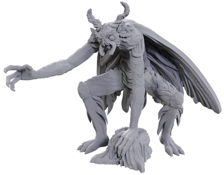 DND WIZKIDS UNPAINTED MINIS WV25 MOTHMAN