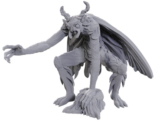 DND WIZKIDS UNPAINTED MINIS WV25 MOTHMAN