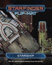 7304 Starfinder Flip-Mat Starship