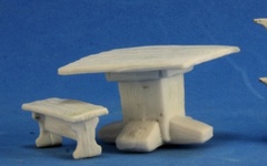 (77319) Table and Benches