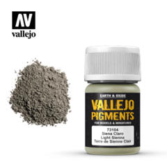 73104 Light Sienna, Vallejo Pigments Val73104