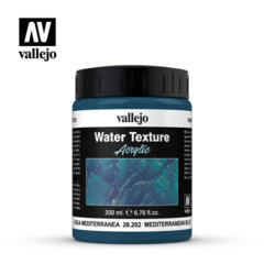 26202 Mediterranean Blue 200ml, Vallejo Wet Effects Val26202