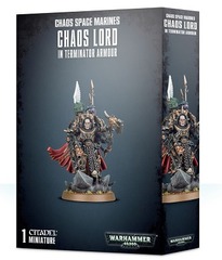 4312 Chaos Space Marines Chaos Lord in Terminator Armour