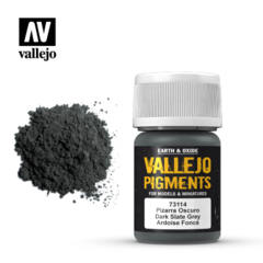 73114 Dark Slate Grey, Vallejo Pigments Val73114