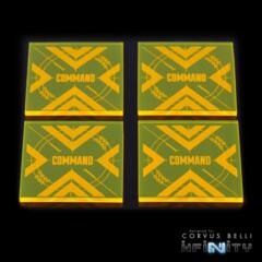 New TW-CT4 Yellow Command Tokens (4)