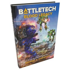 NEW 36045P Battletech Blood Legacy Hardback Novel