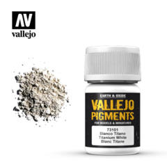 73101 Titanium White, Vallejo Pigment Val73101