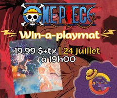 Win-a-playmat One Piece