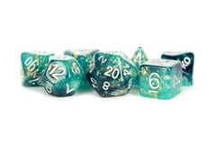 Fanroll Eternal: Teal/Black Dice