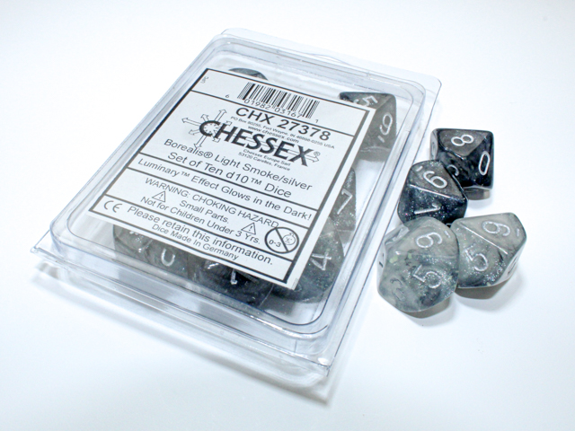 D10 Set Light Smoke/Silver CHX27378