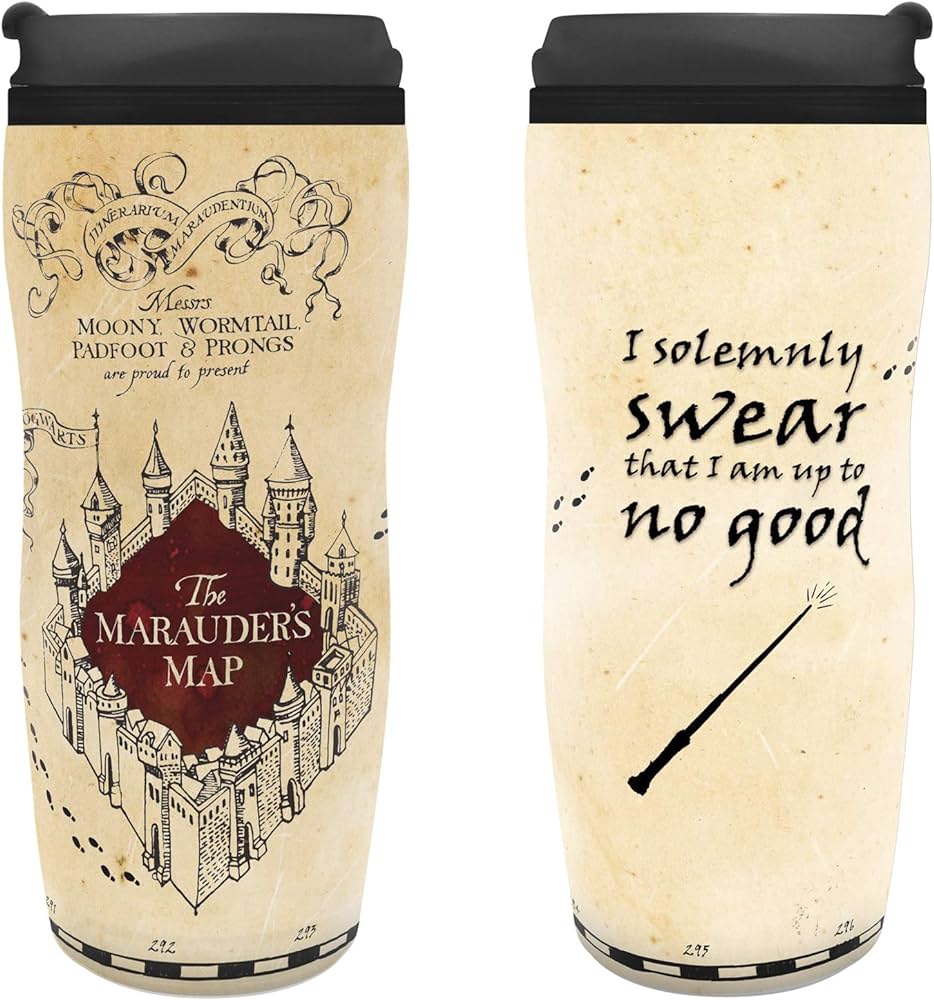 Map Coaster Mug - Harry Potter