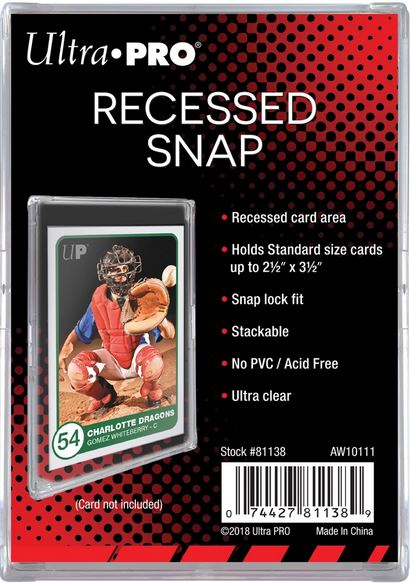 Ultra Pro Recessed Snap