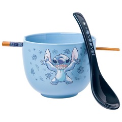 Lilo & Stitch Ramen Bowl w’ Chopsticks & Spoon