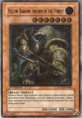 Yellow Baboon, Archer of the Forest - SOVR-EN084 - Ultimate Rare - Unlimited Edition