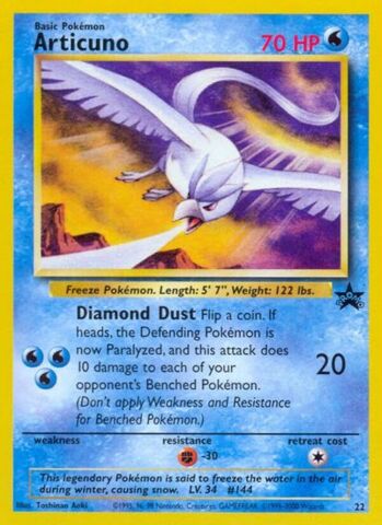 Legendary Birds Promo - Articuno #22