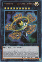 Number 9: Dyson Sphere - ABYR-EN044 - Ultra Rare - 1st Edition