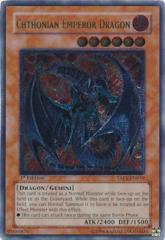 Chthonian Emperor Dragon - TAEV-EN019 - Ultimate Rare - Unlimited Edition