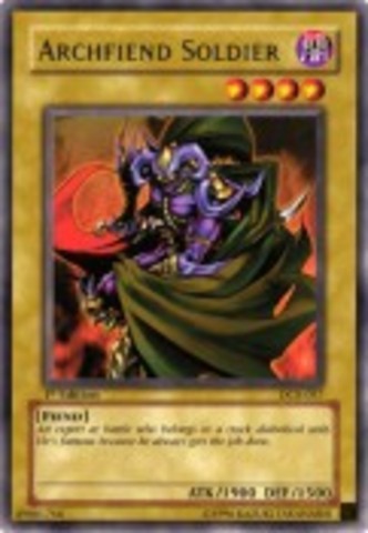 Archfiend Soldier - DCR-057 - Rare - Unlimited Edition