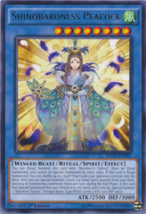 Shinobaroness Peacock - RATE-EN037 - Rare - Unlimited Edition