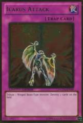 Icarus Attack - GLD3-EN049 - Gold Rare - Limited Edition