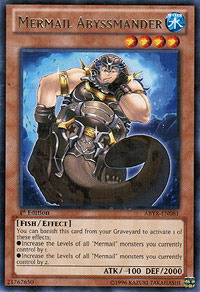 Mermail Abyssmander - ABYR-EN081 - Rare - 1st Edition