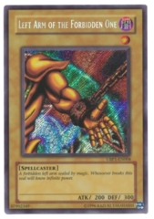 Left Arm of the Forbidden One - UBP1-EN004 - Secret Rare - Limited Edition