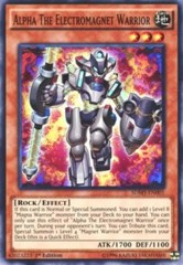 Alpha The Electromagnet Warrior - SDMY-EN001 - Super Rare - 1st Edition