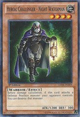 Heroic Challenger - Night Watchman - ABYR-EN009 - Common - 1st Edition