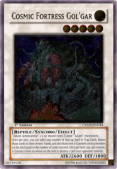 Cosmic Fortress Gol'Gar - CRMS-EN044 - Ultimate Rare - Unlimited Edition